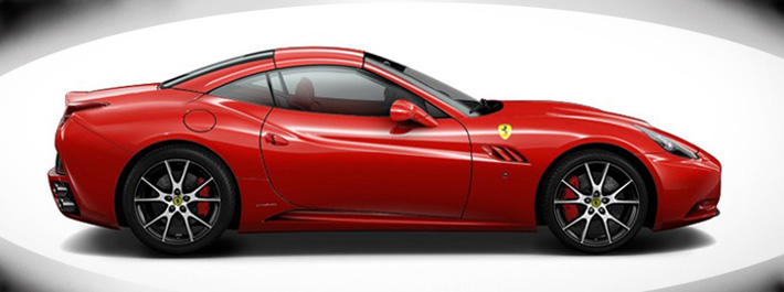 Ferrari California - detailní pohled