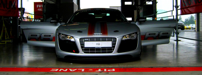 Modena Trackdays 2009 – Audi R8 GT3 & Jacky Ickx