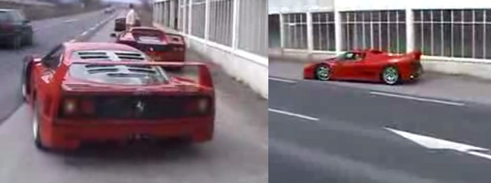 Ferrari F40 & Ferrari F50 - síla zvuku