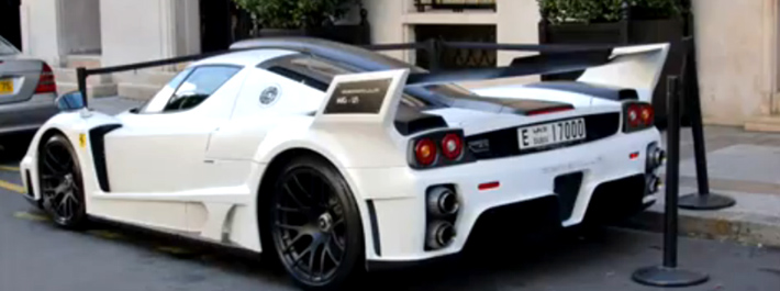 Ferrari Enzo MIG-U1 Gemballa v Paříži