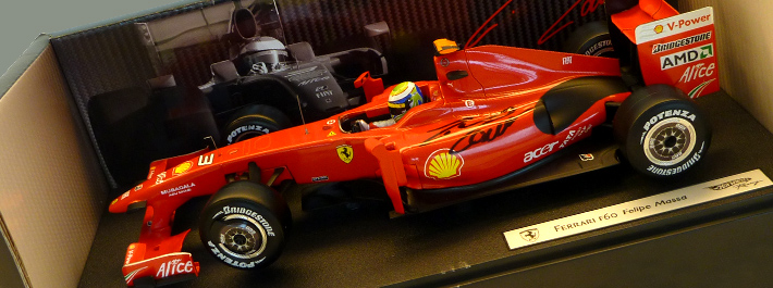 Get the unique Felipe Massa’s Ferrari F60 model! 