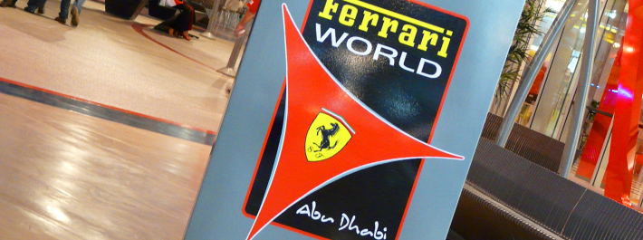 Ferrari World Abu Dhabi – první návštěva