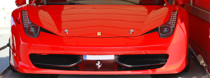 Ferrari 458 Challenge - první test v ČR
