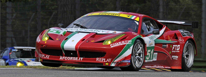 Titul pro Ferrari 458 Italia a AF Corse v Le Mans Series 2011
