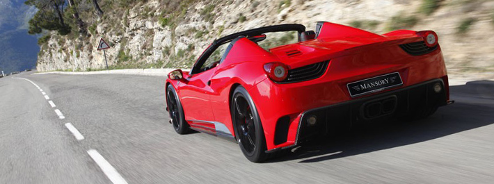 Ferrari 458 Spider Mansory