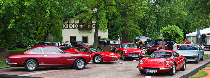 Concours d‘Elegance Chateau Loučeň 2013