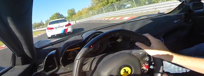 Ferrari 458 Speciale na Nordschleife