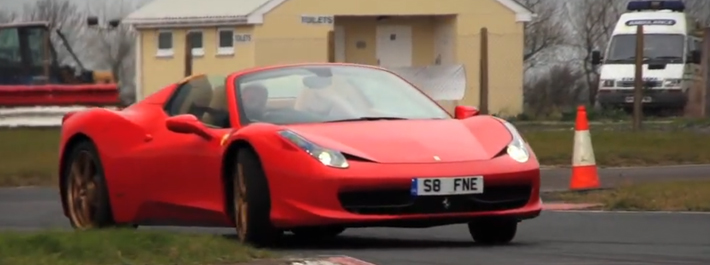 Chris Harris - Ferrari 458 Spider