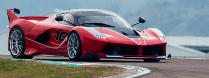 Sebastian Vettel s Ferrari FXX K