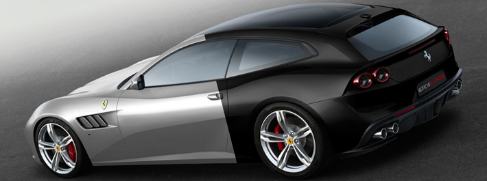 Ferrari GTC4Lusso - v barvách