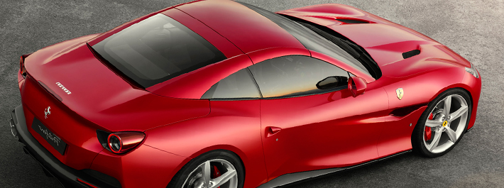 Ferrari Portofino - první foto a barevná paleta