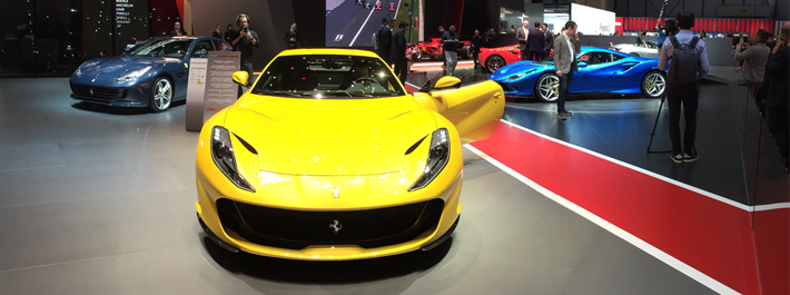 Ferrari v Ženevě 2019