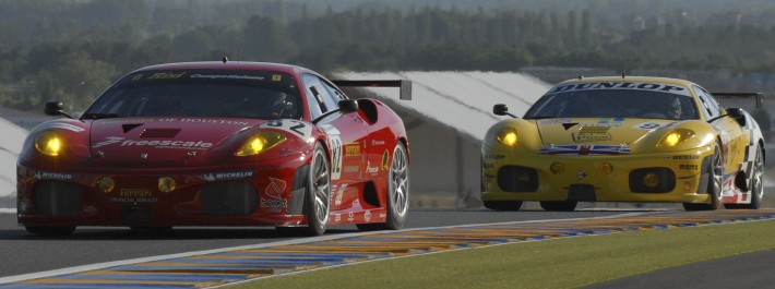 Ferrari obsadilo pódium třídy GT2 v Le Mans 2008!