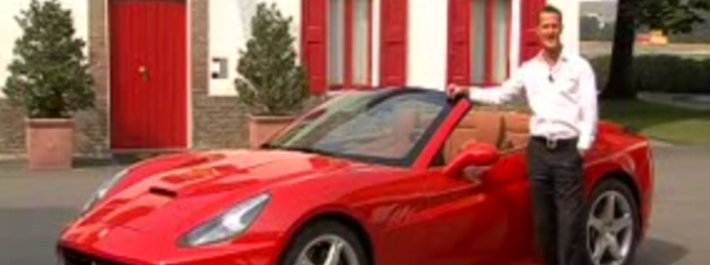 Ferrari California & Michael Schumacher!!!