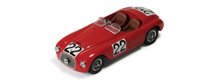 Model Ferrari 166 MM 1949 Le Mans winner