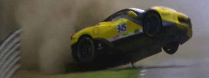 Ferrari 458 Challenge - horor crash