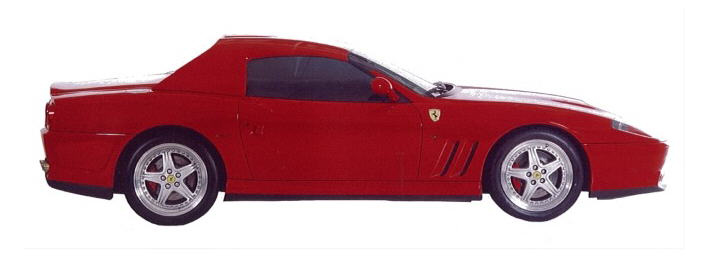 Ferrari 550 Barchetta Pininfarina HARDTOP