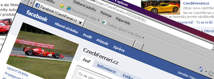 Czechferrari.cz na Facebooku