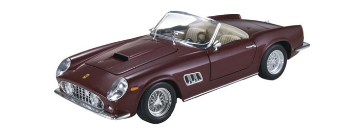 Model Ferrari 250 GT California Spider